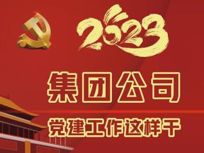 2023年，集團(tuán)黨建工作這樣干